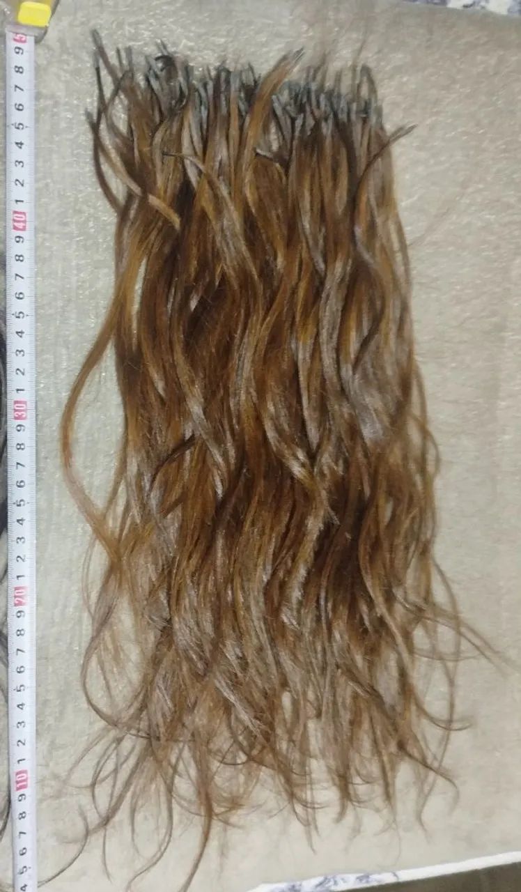 Cabelo humano 40cm