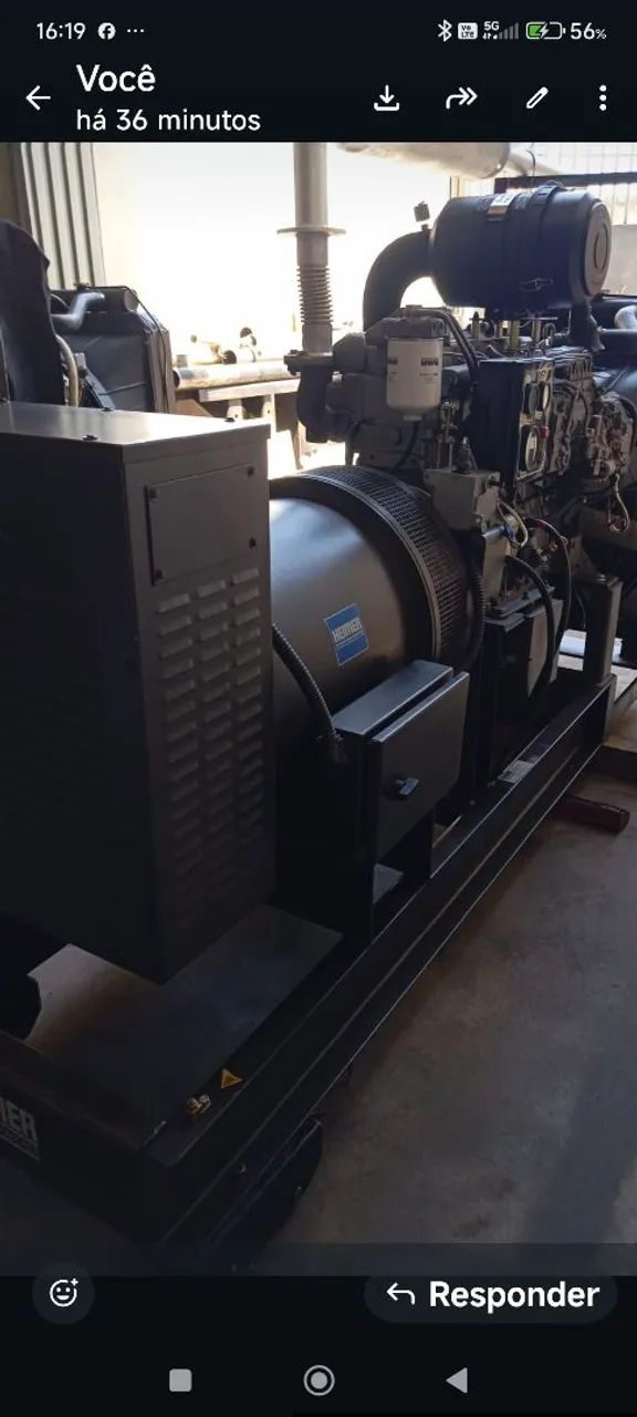 Gerador de energia a diesel 150kVA