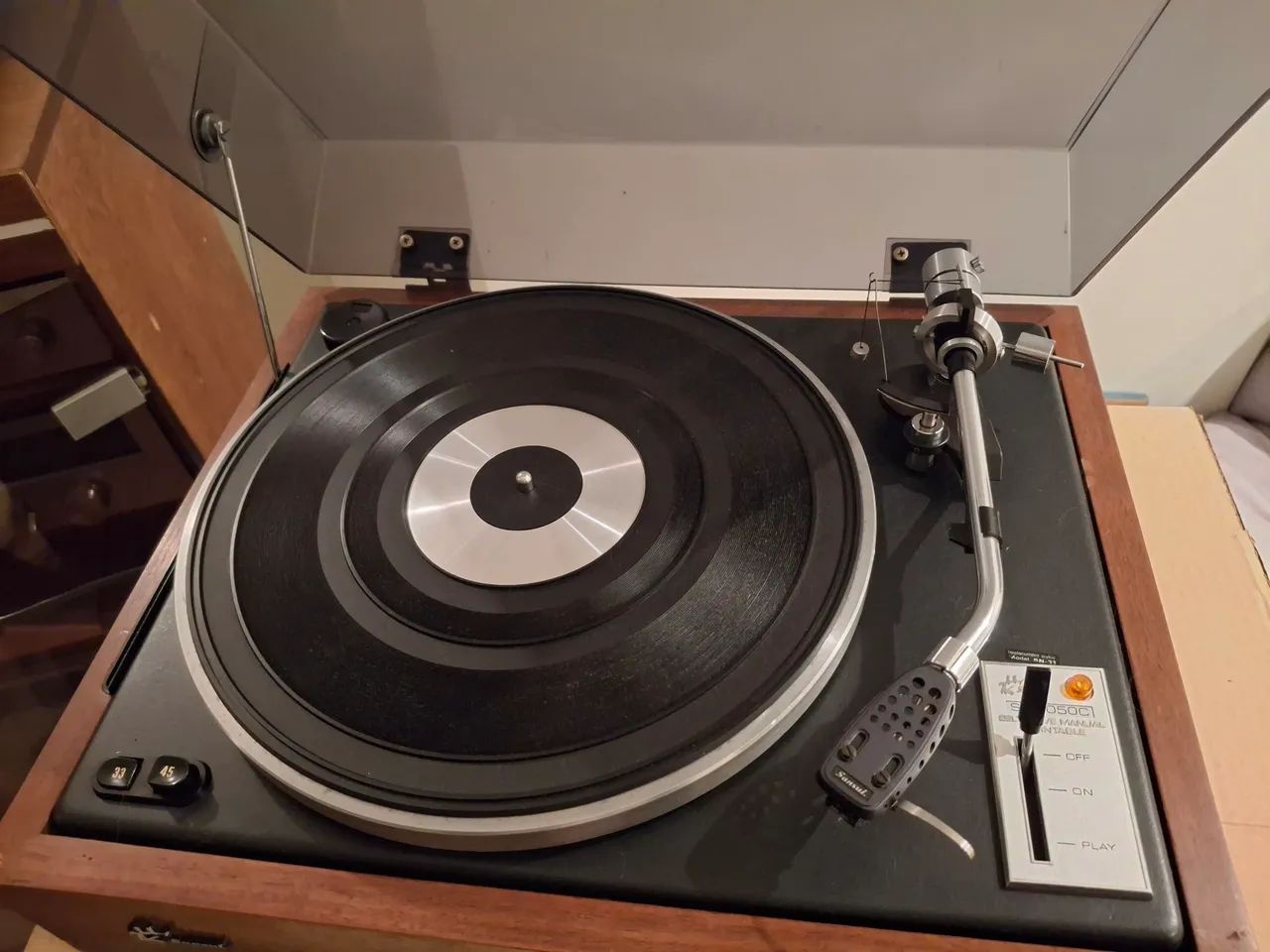 Toca Discos Sansui SR-1050C impecável  - Foto 2