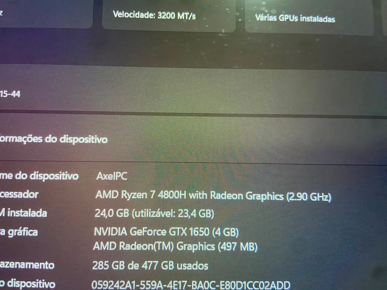 Acer nitro 5  - Foto 3