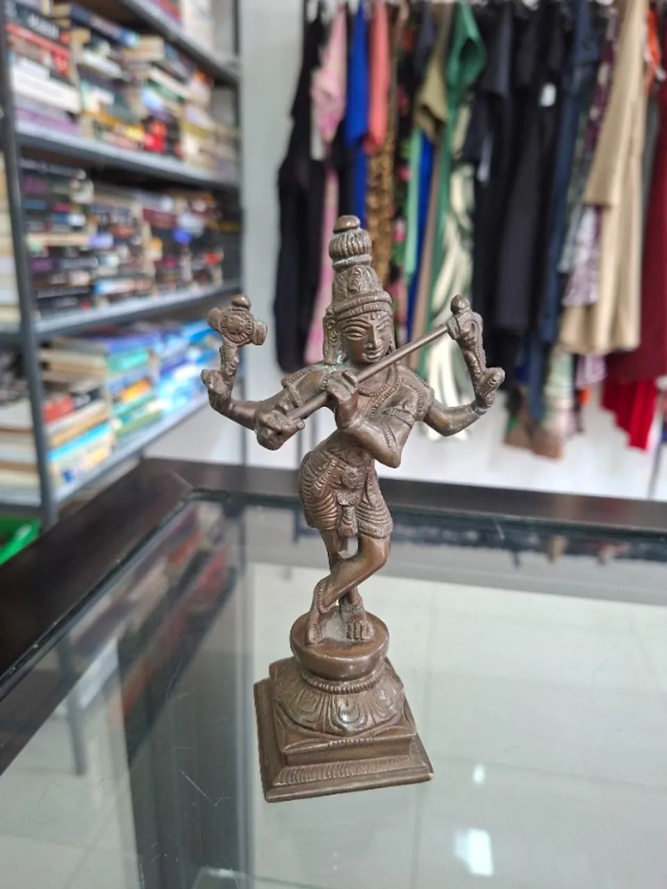Estatueta de Lord Krishna - Foto 2