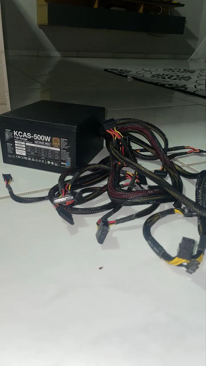 Fonte pra PC gamer AeroCool - Foto 4