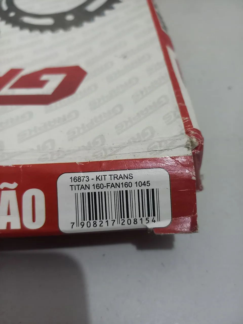Kit  tração corrente pião e coroa estart 160 - Foto 6