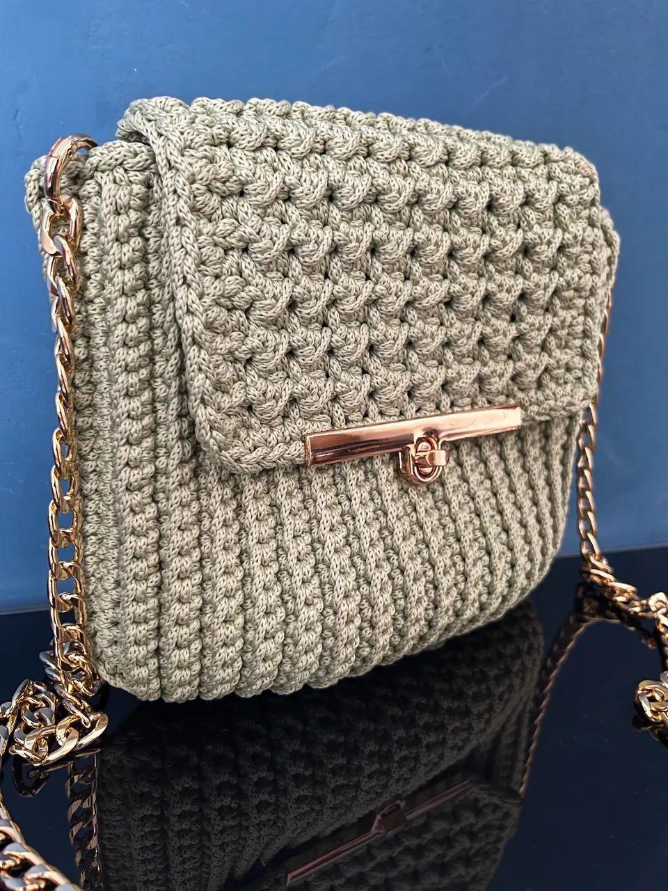 Bolsa de Crochê Bag Lara