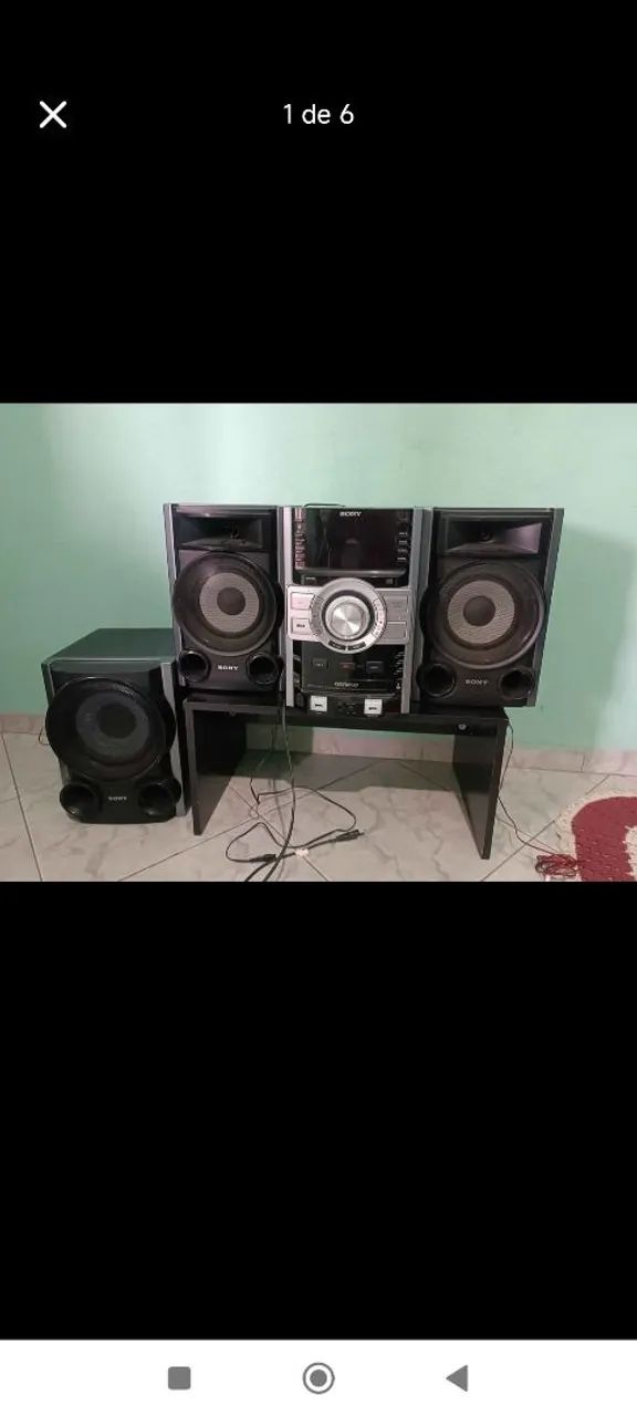 Rádio System Sony Genezi MHC-GT23 - Foto 3