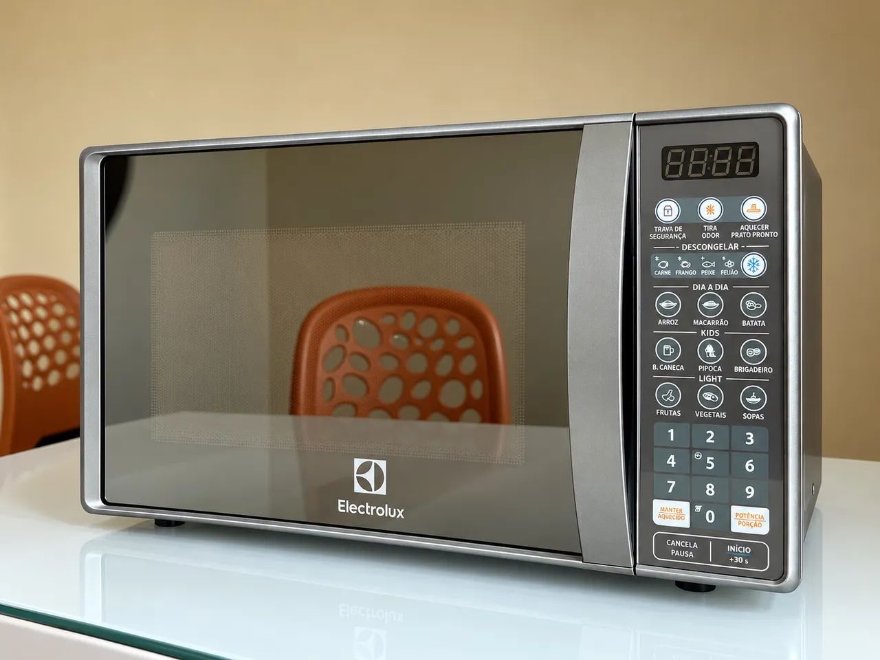 Micro-ondas Eletrolux 20L espelhado  - Foto 2