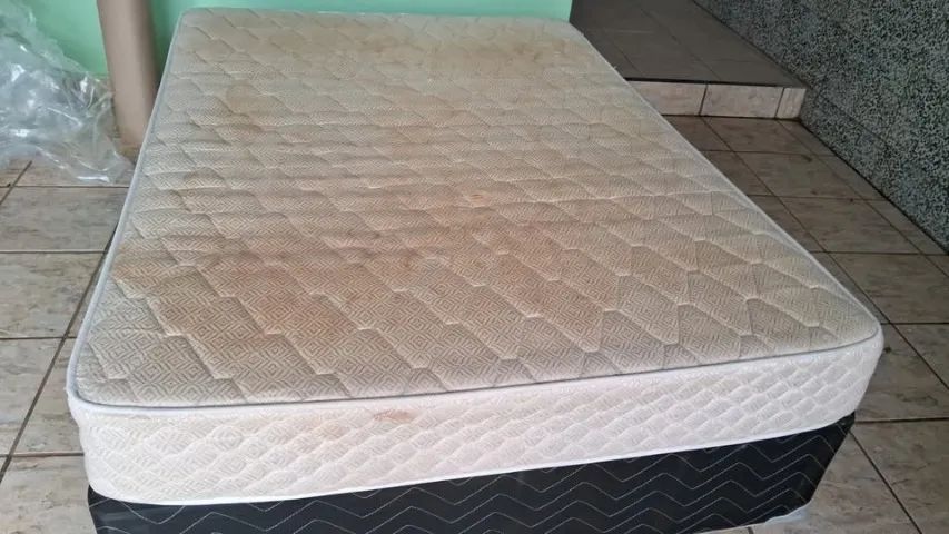 Cama box de casal com colchão, - Foto 3