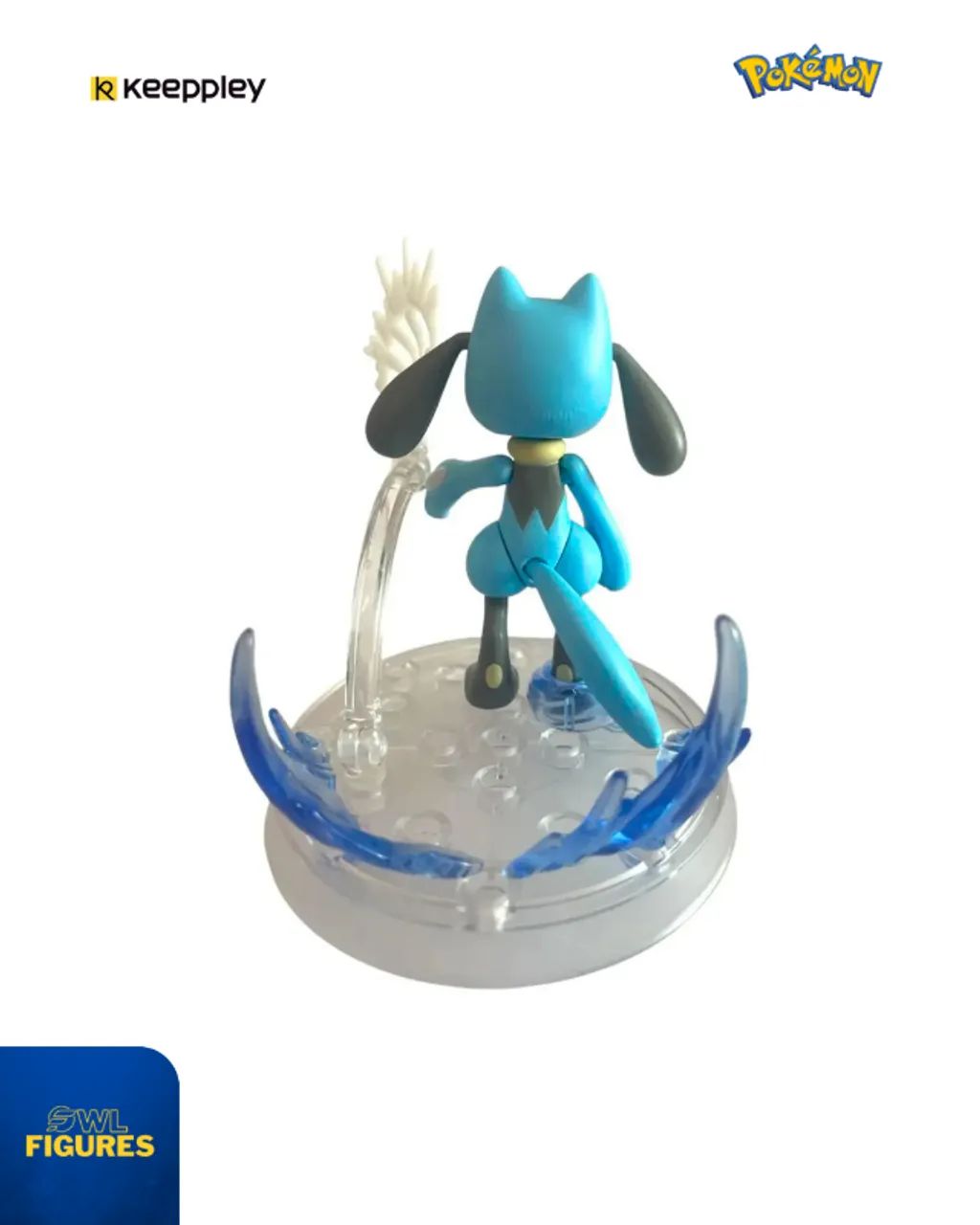 Pokemon Riolu  - Figura de ação blokees - Foto 5
