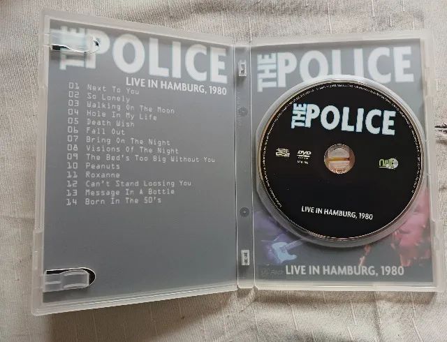 DVD The Police - Live In Hamburg, 1980 - Excelente Estado - Foto 2