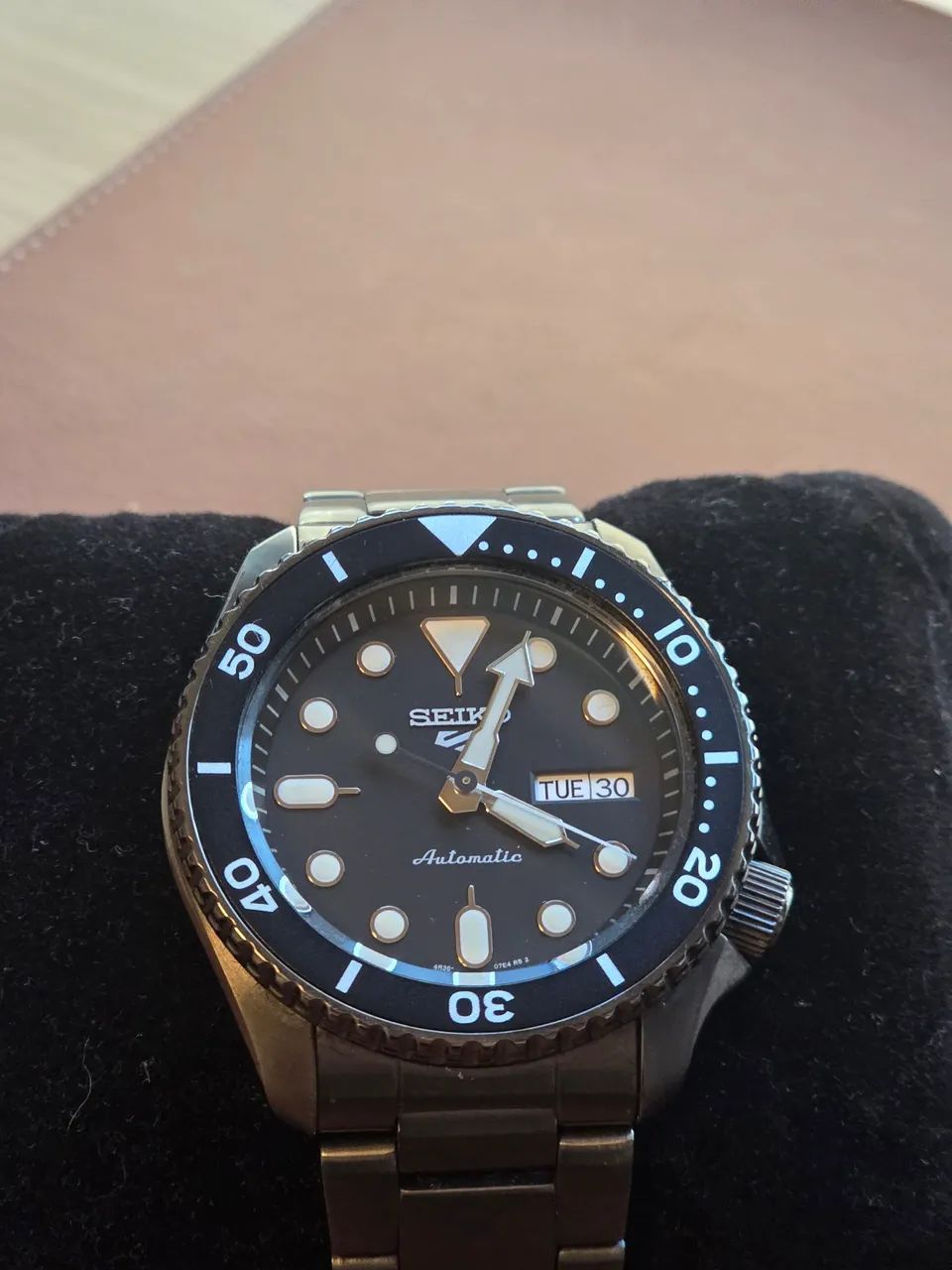 Relógio Seiko 5 Sports SRPD65B1 All Black - Foto 2