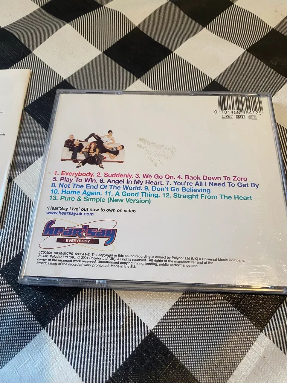 CD Hear?Say - Everybody - Importado - Foto 3