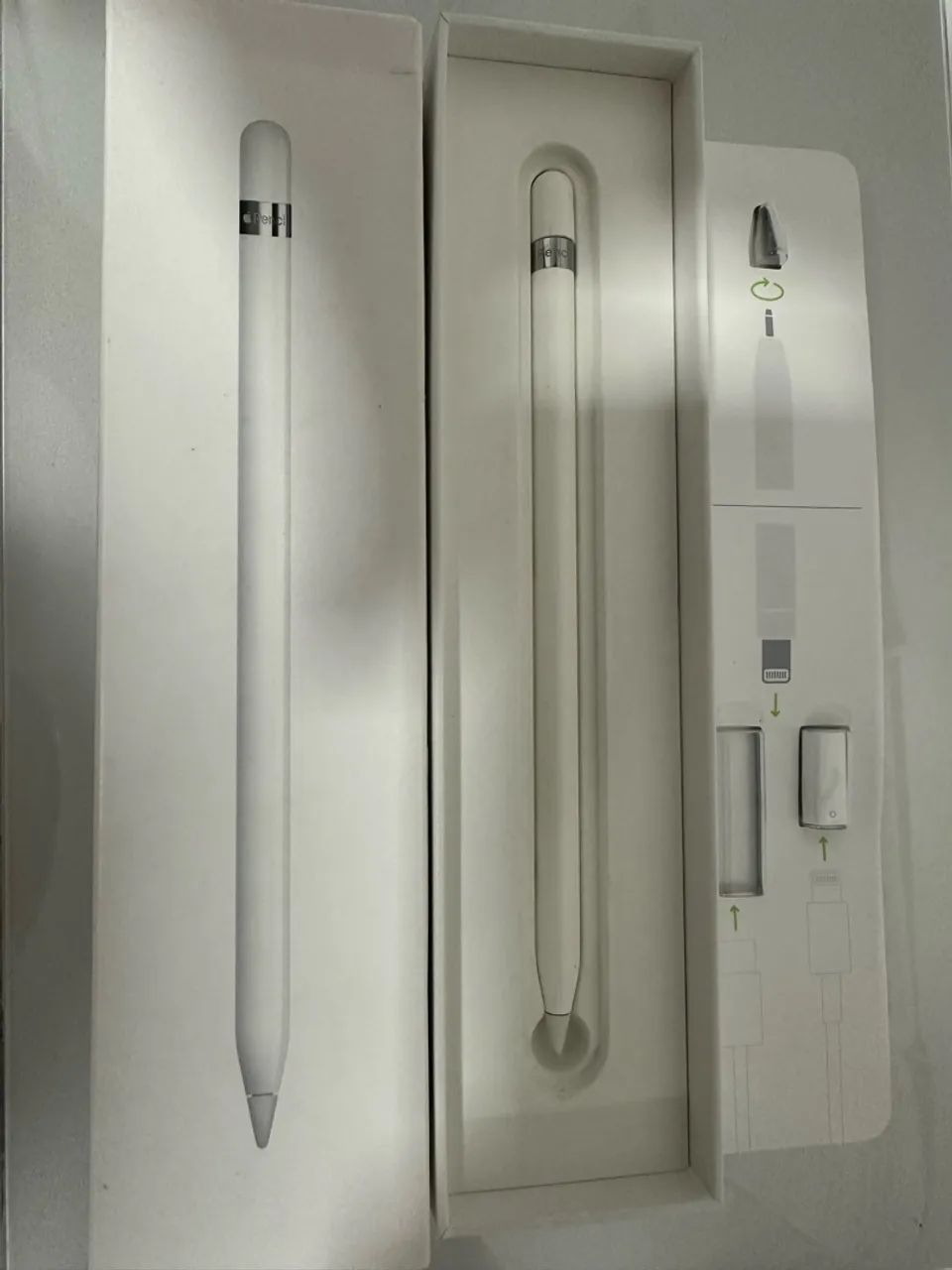 Apple Pencil 1 geração. Leia 