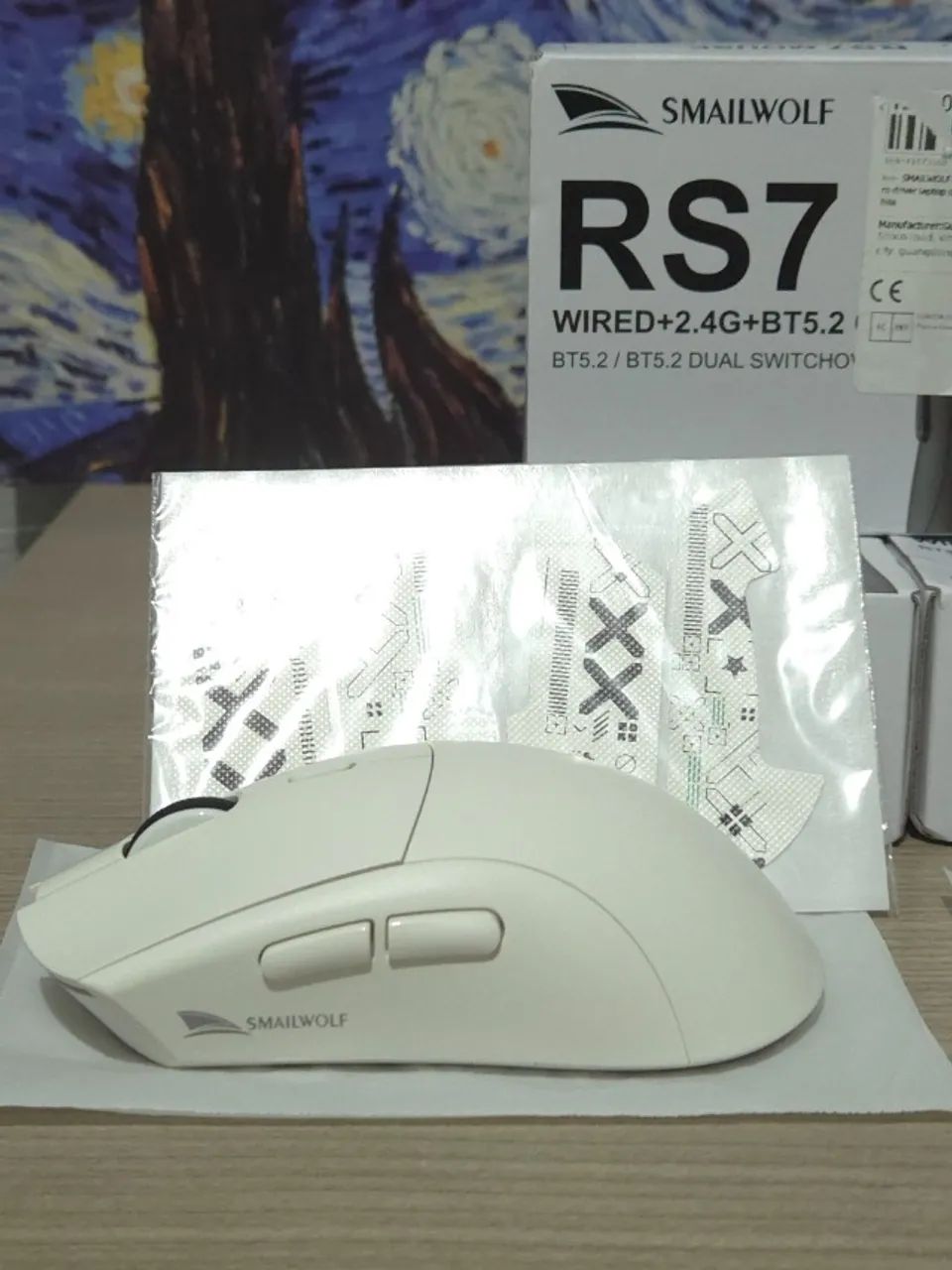 Mouse Gamer RS7 - PAW3311 e Tri-Mode - Foto 4