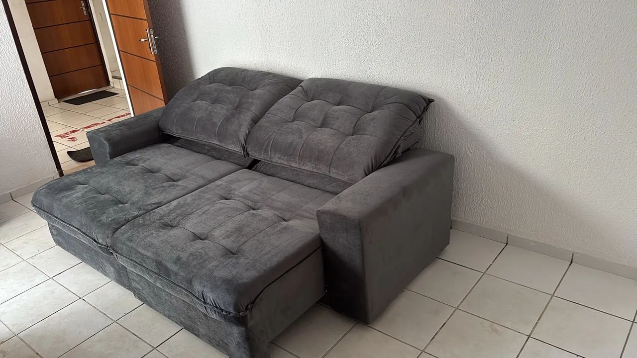 NOVO Sofá retrátil e reclinável - Foto 3