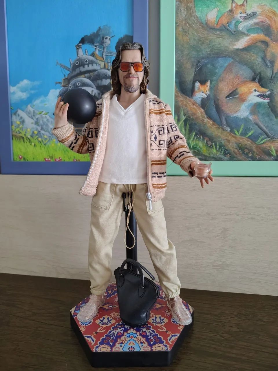 Figura "The Dude" (Big Lebowski) SIDESHOW Escala 1/6 com Caixa