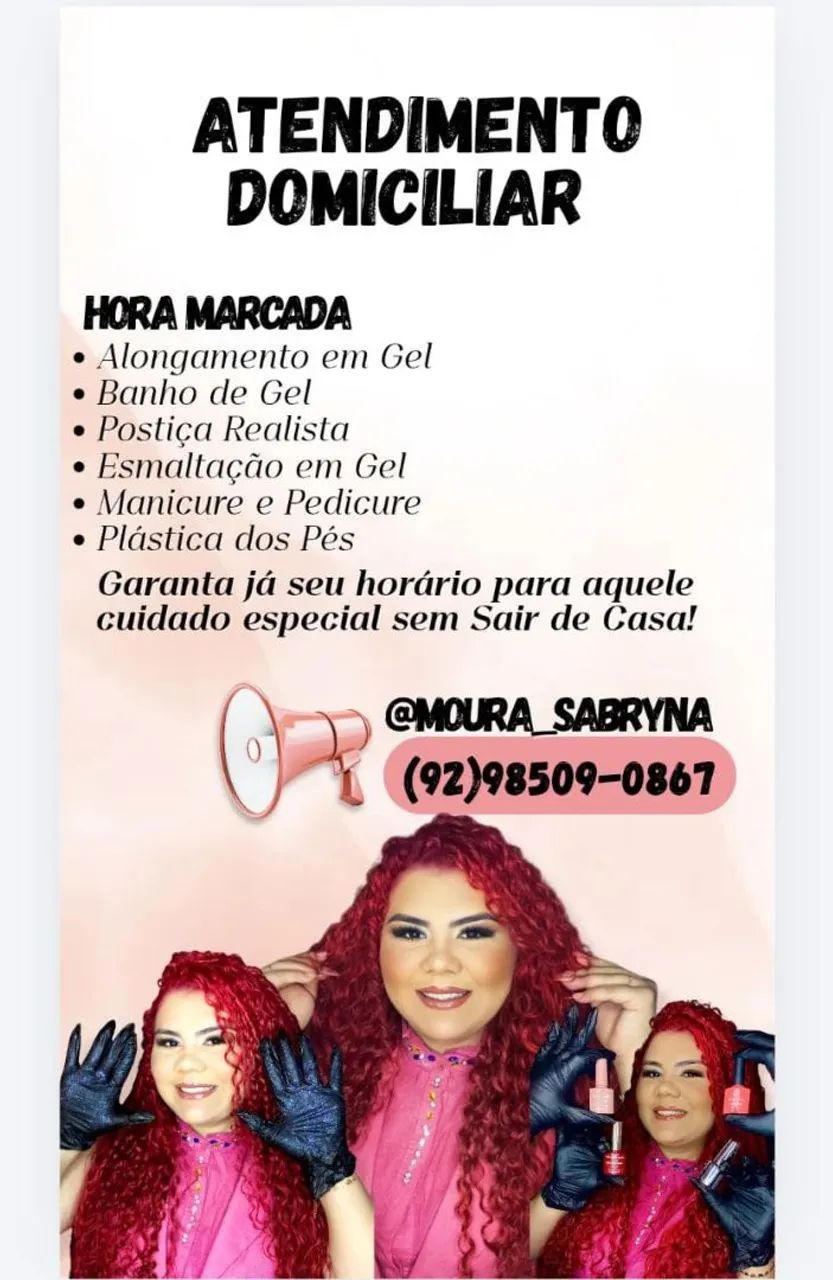 Nail designer/Manicure á Domicílio 