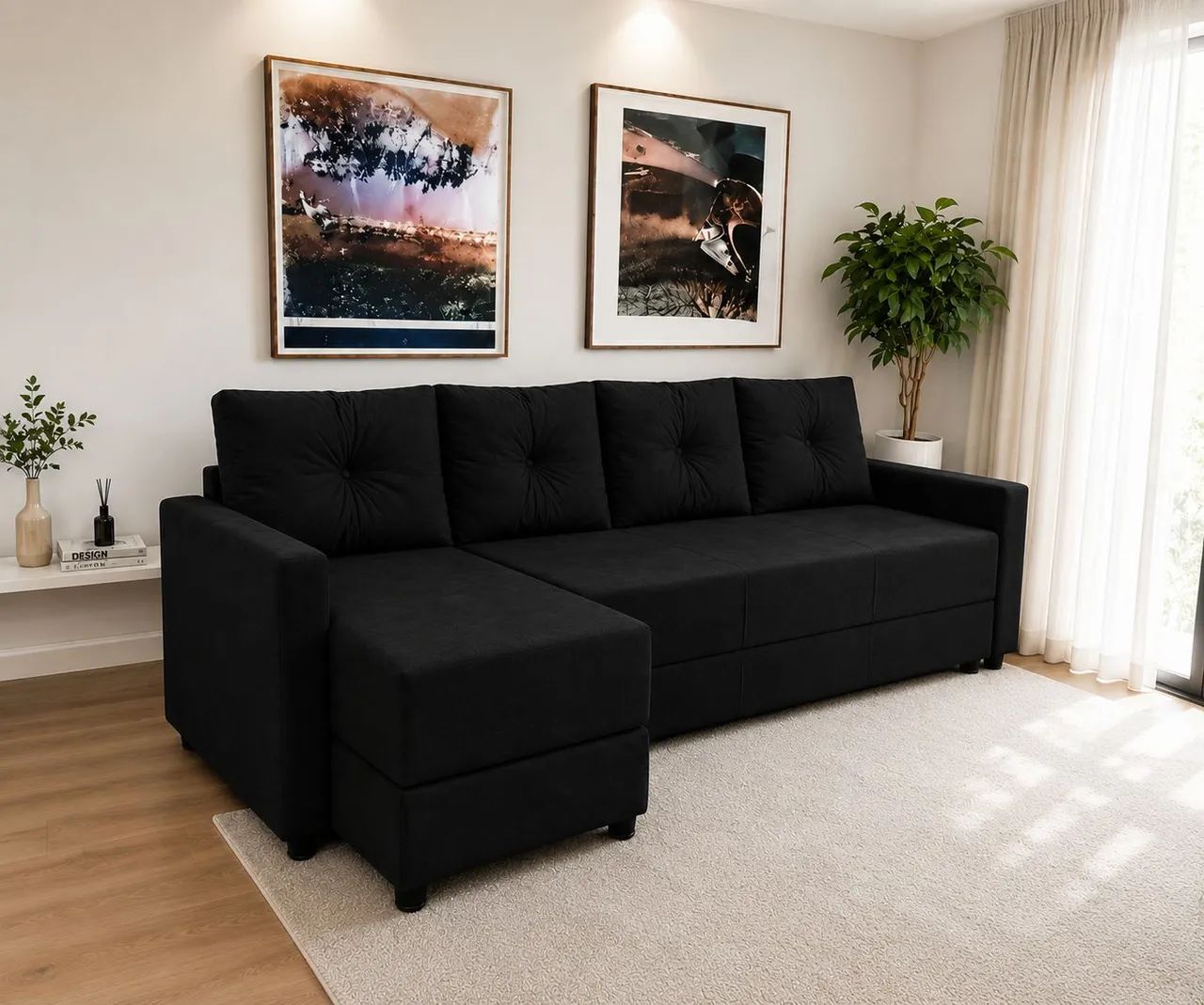 SOFÁ CAMA Premium TRIPLO, beleza e conforto!