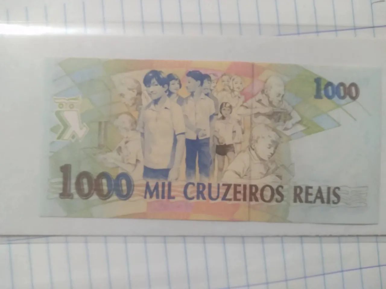 SET 18 - 2 CÉDULAS CRUZEIROS E CRUZEIROS REAIS - Foto 4
