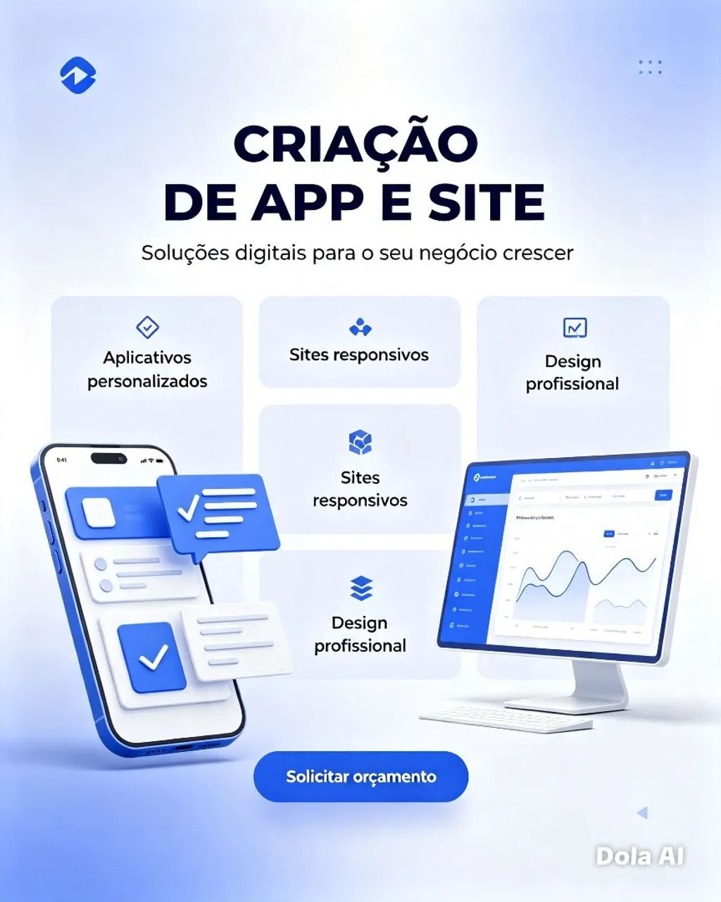 ? Criação de Sites e Aplicativos | Transformo sua ideia em negócio!