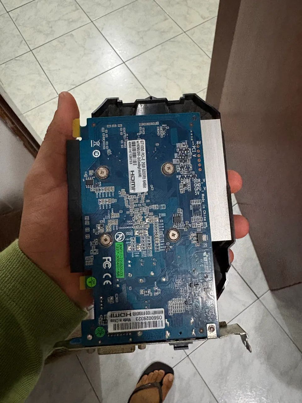 Placa de vídeo GT 1030 2gb