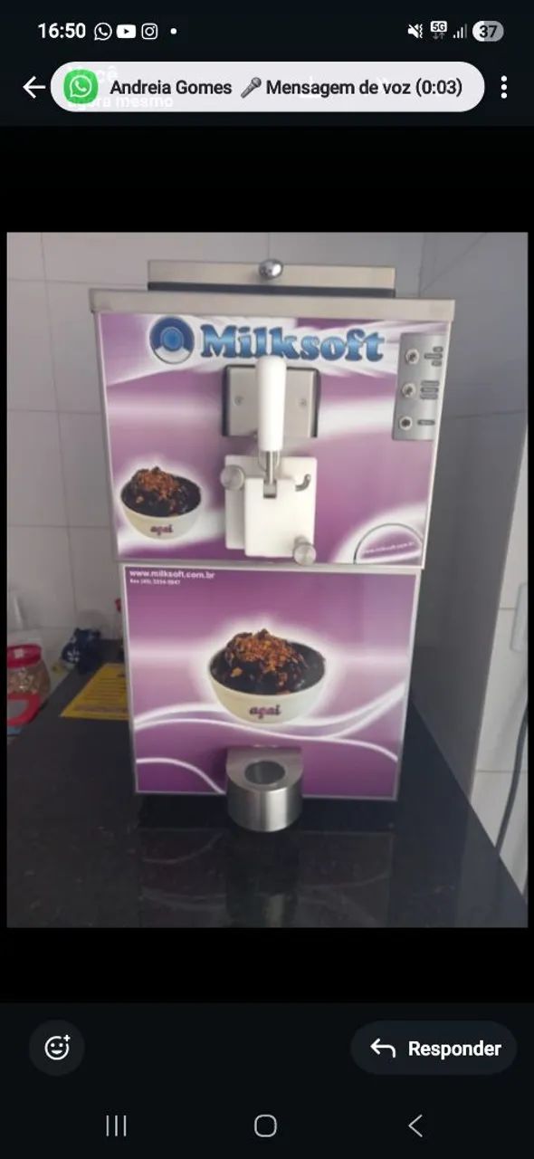 R$ 9.000,00 MÁQUINA DE ACAI EXPRESSO 