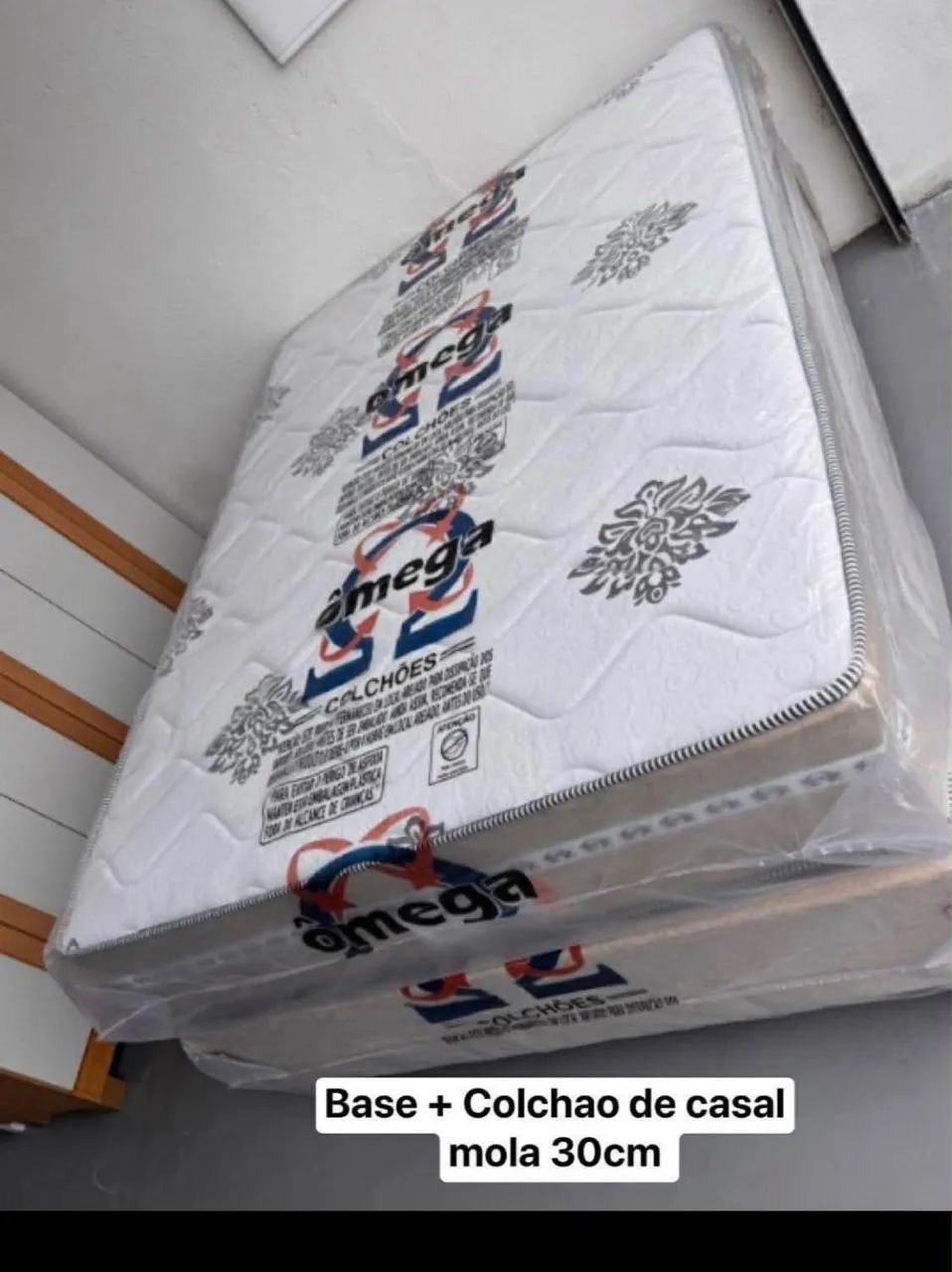 cama conjugada e base e colchao  - Foto 4