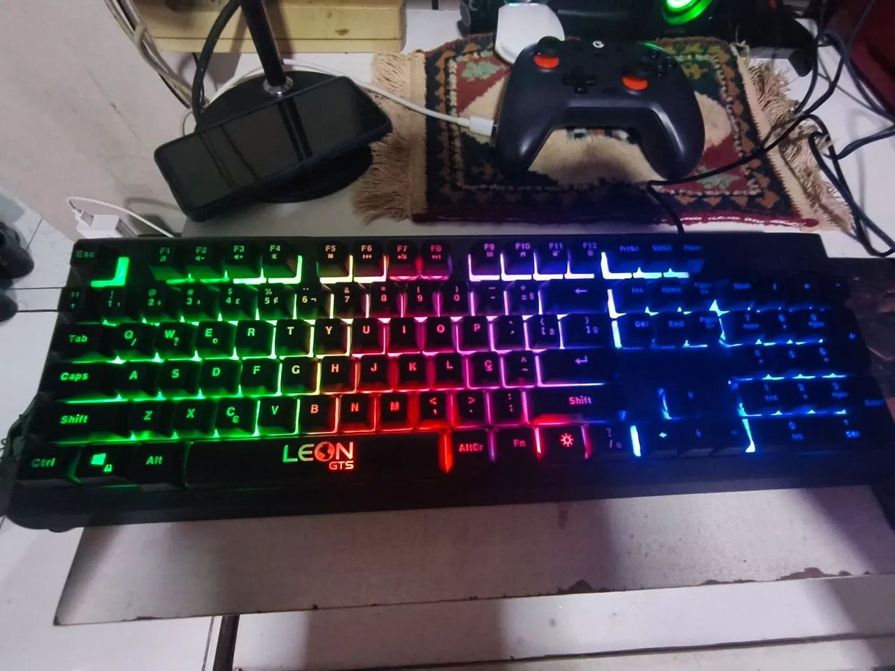 Teclado e Mouse Gamer RGB  - Foto 2