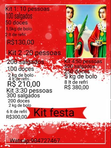 Kit festa são Cosme e Damião