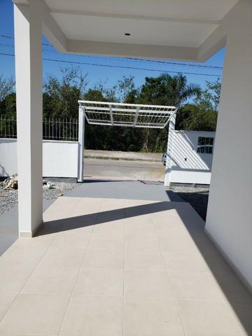Nova Palhoça De Esquina Por R$ 250 Mil - Sobrado Com 2 suítes e Massa Corrida - Foto 17