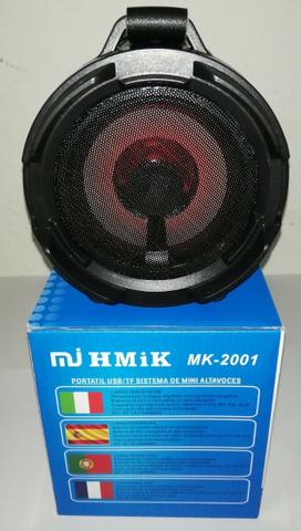 Caixa De Som Portatil Bluetooth Mp3 Fm Pc Micro - Mk2001 - Foto 6