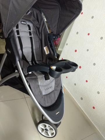 Carrinho de bebê - Chicco Viaro - Foto 4