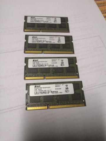 Memória RAM 4GB 1333Hz para notebook