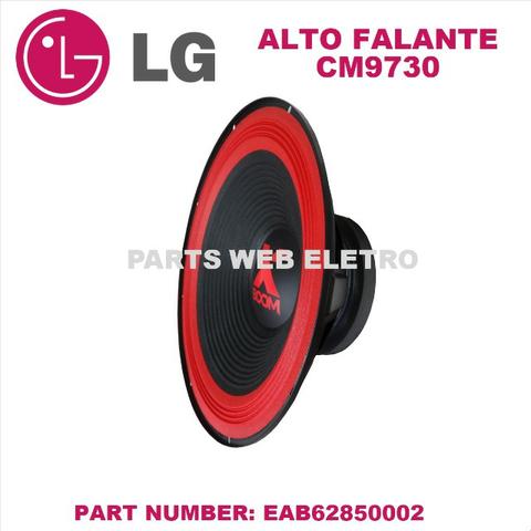 Alto Falante Xboom Lg Cm9730 Eab62850002 15' 500w 8ohms - Foto 3