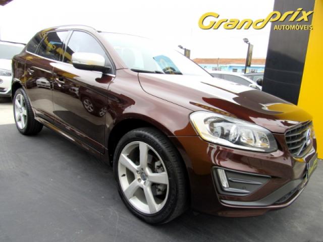 VOLVO XC60 2014 2.0 T5 R DESIGN TURBO GASOLINA 4P AUTOMÁTICA MARROM COMPLETA ÚNICO DONO - Foto 14