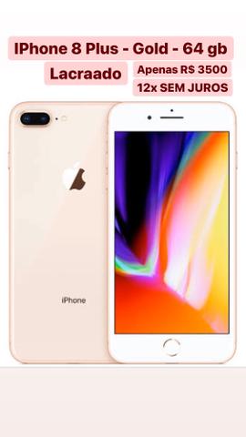 IPhone 8 Plus Lacrado 64gb Gold