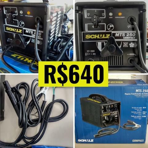Maquina de Solda 250A - 110/220v - Schulz
