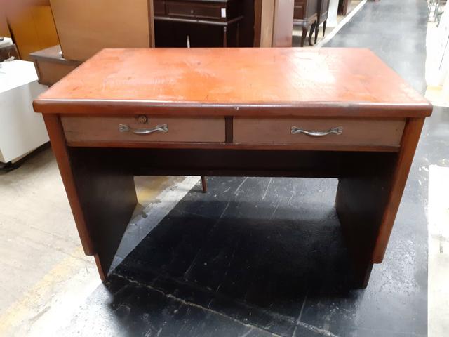 MESA ESCRIVANINHA ANTIGA EM MADEIRA Mercado das Pulgas *10X parc - Foto 3