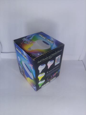 Lâmpada LED com Alto Falante Bluetooth + Controle Remoto - Foto 4