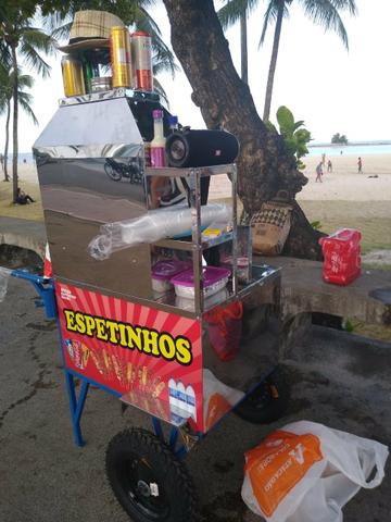 Carrinho de espetinho