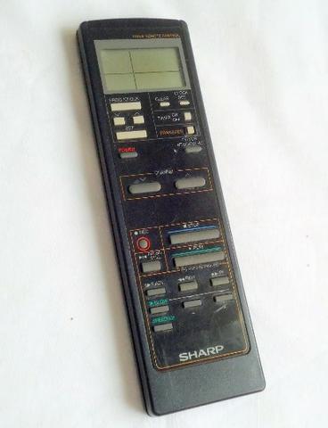 Controle Remoto Video K7 Sharp Original