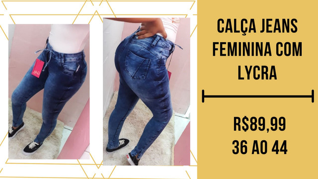 calça jeans feminina que veste bem