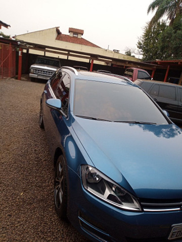 Golf Variant top com teto 2 dono revisão agência baixa km - Foto 4