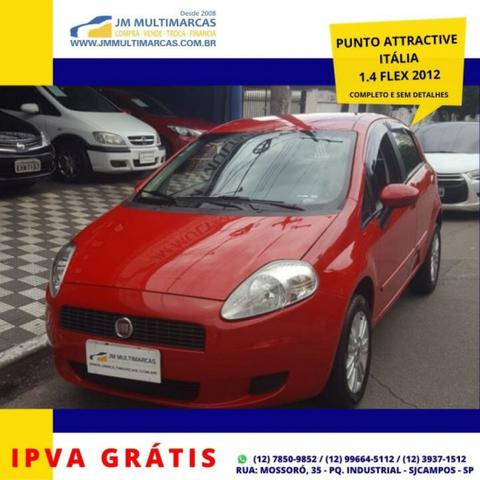 Punto Attractive 1.4 Flex Completíssimo e Sem Detalhes, Oportunidade! Ipva Grátis