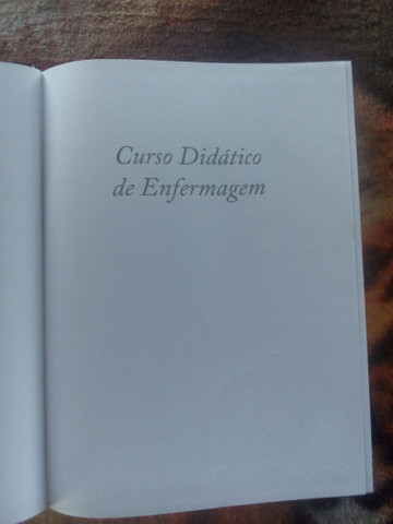 Livros de curso Didáticos de enfermagem