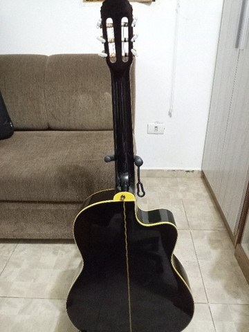 Violão Eagle CH800 Elétrico Nylon (Canhoto) - Foto 6