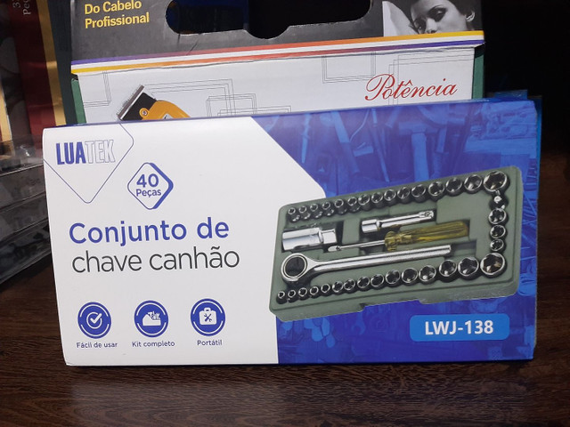 Conjunto Chave Canhão 40 Peças