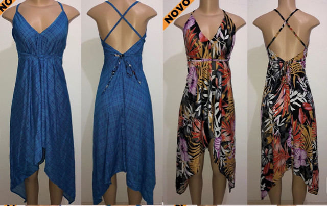 vestidos longos olx