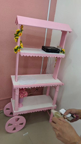 Carrinho Rosa