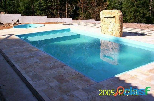 Piscina de fibra Com praia 5,60x2,60 - Foto 3