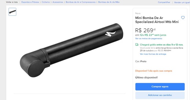 Bomba de ar Specialized sair Tool Mini - Foto 2